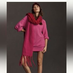 Pink Sweater Mini Dress 💗 Anthropologie